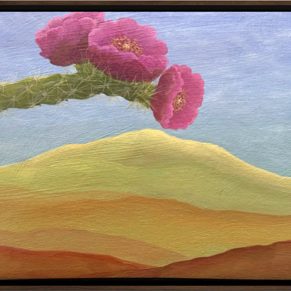 A study painting created under the inspiration of the American modernist style